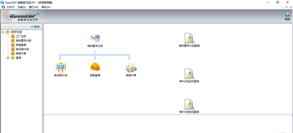 傲鹏普及版ERP——BOM流程图